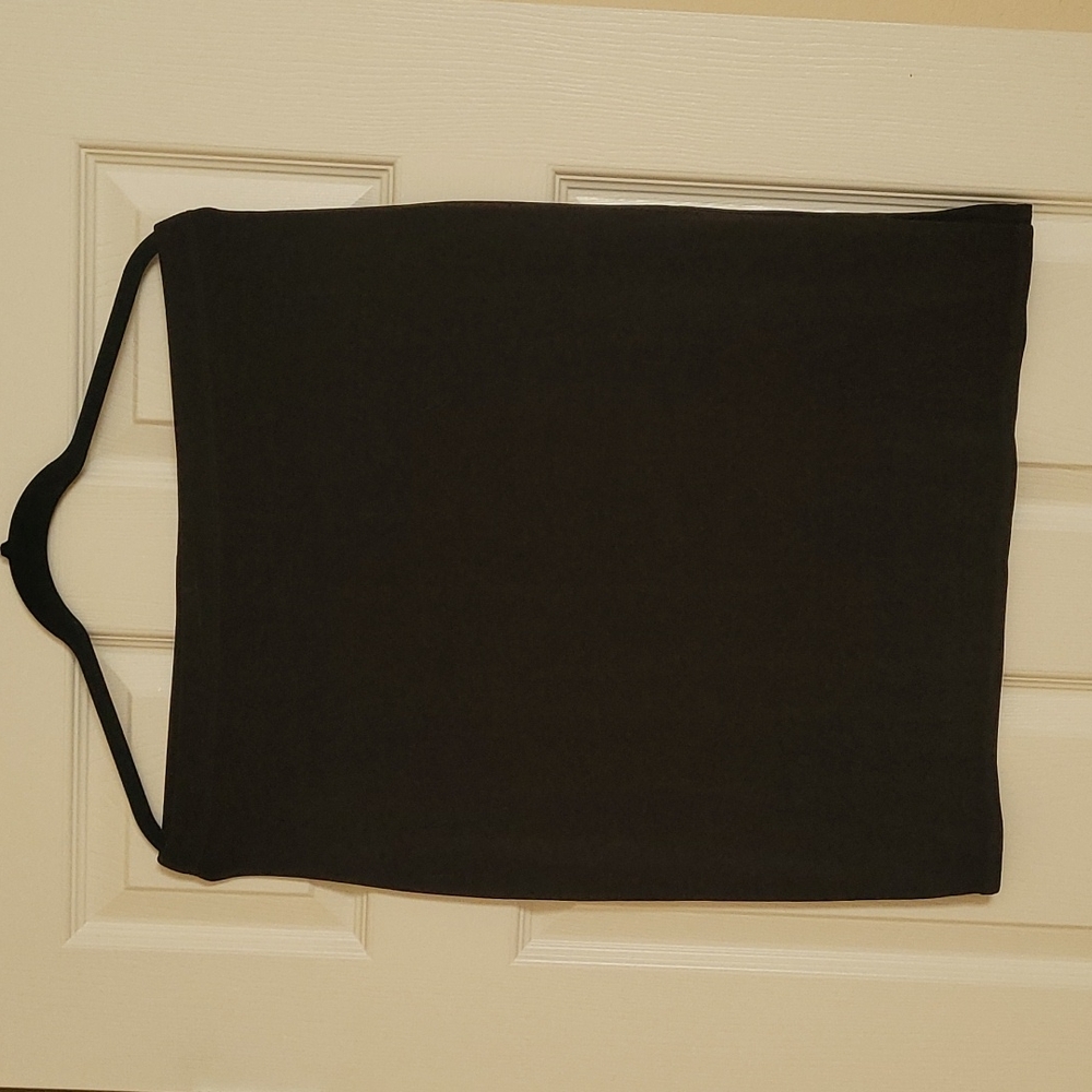 Vintage Carole Little Chocolate Brown Short Skirt